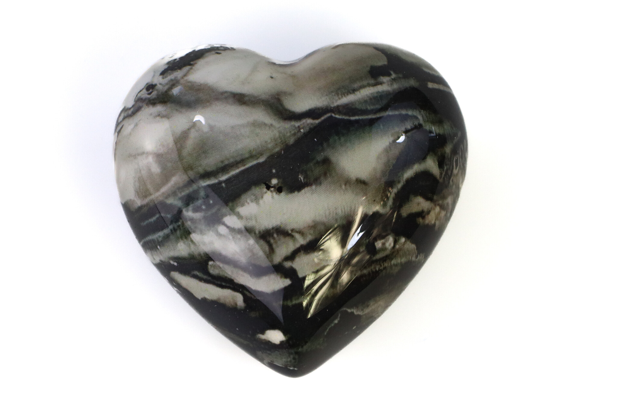 Marmeren hart mini urn