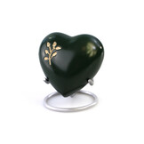 Groen hart mini urn