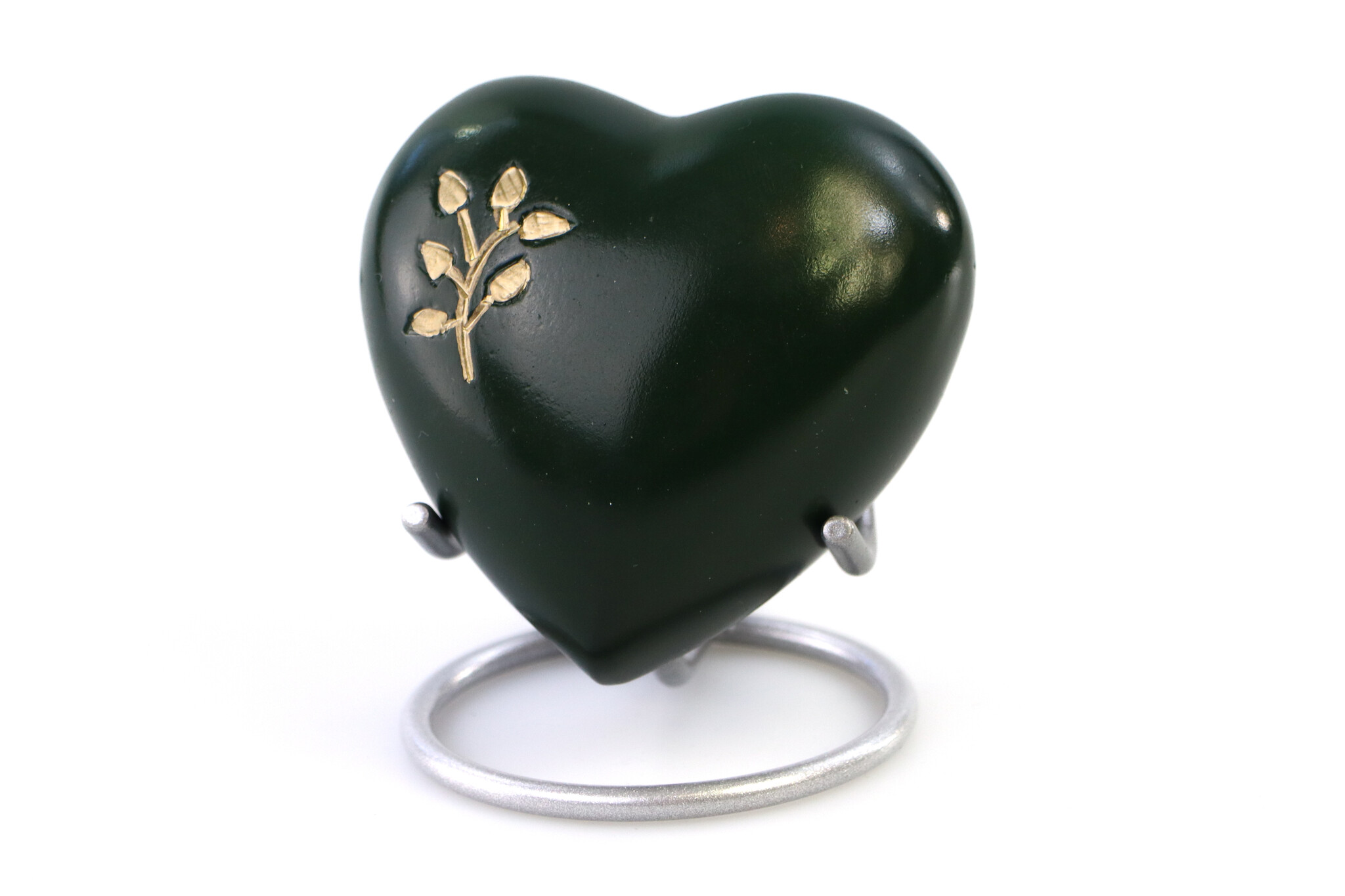 Groen hart mini urn