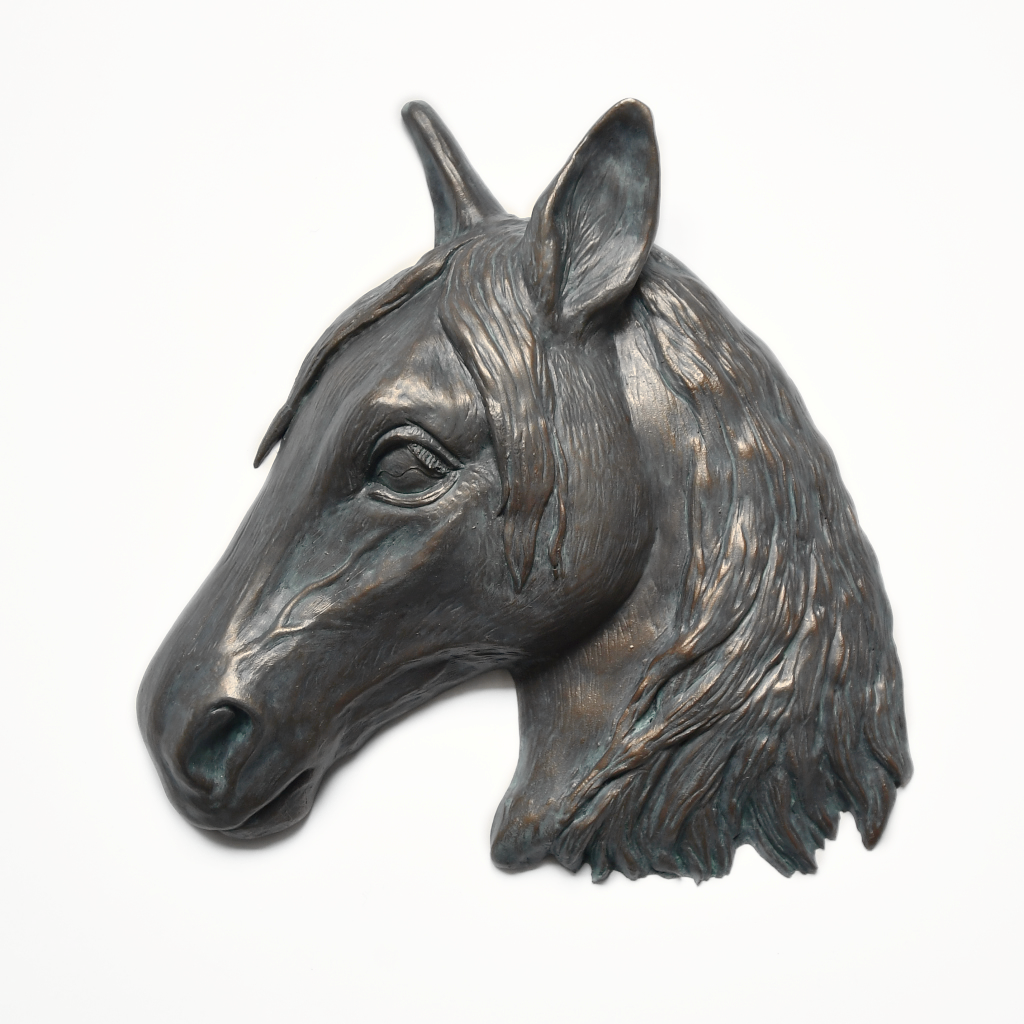 Paardenhoofd - Asbeeld - Patina