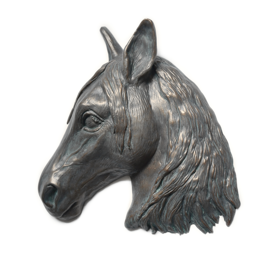 Paardenhoofd - Asbeeld - Patina