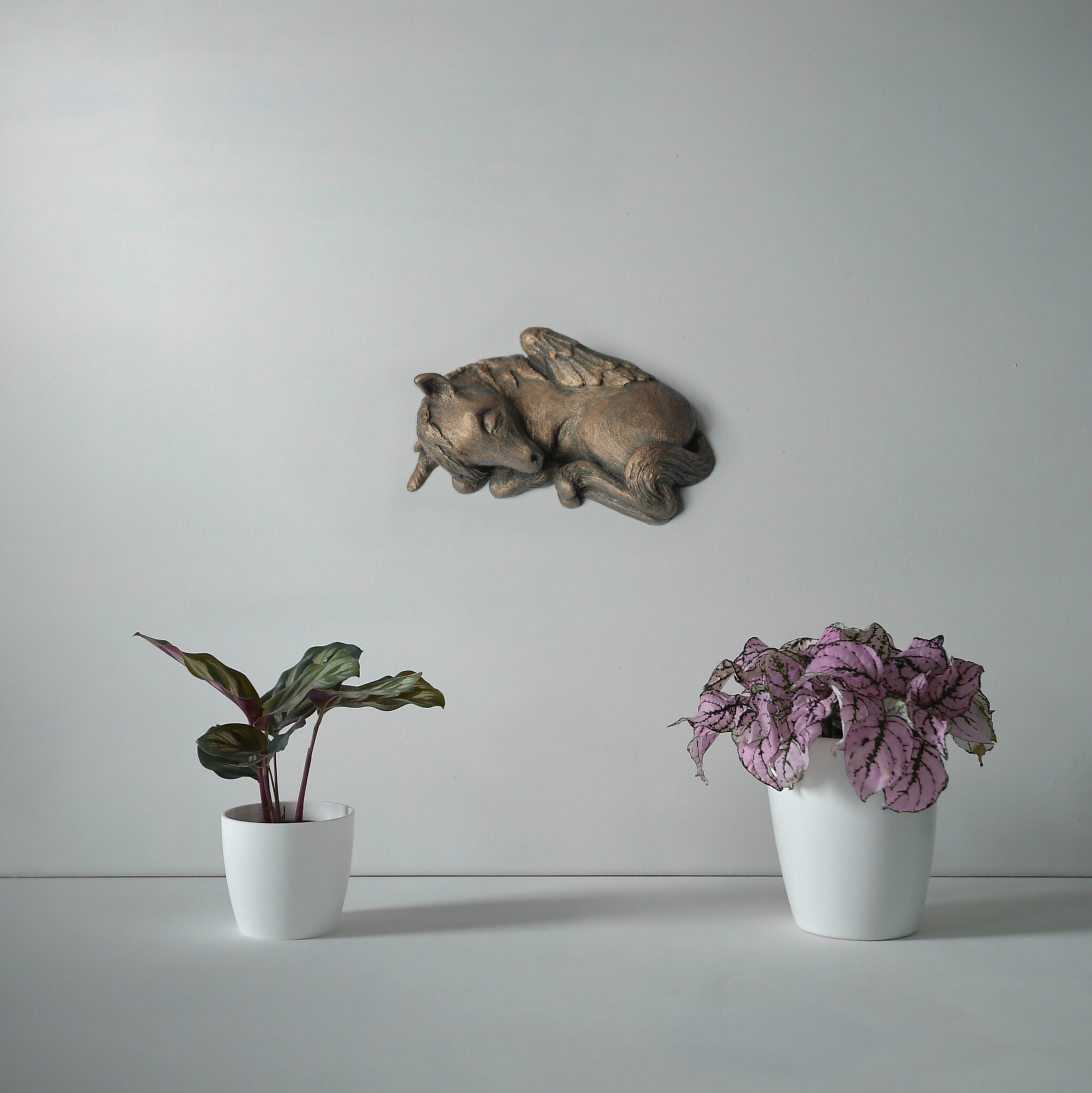 Pegasus asbeeld - Brons