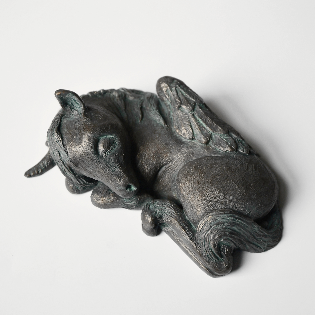 Pegasus asbeeld - Patina