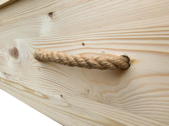 Aanbieding! Uitvaartkist Naaldhout Touw (ECO Friendly)