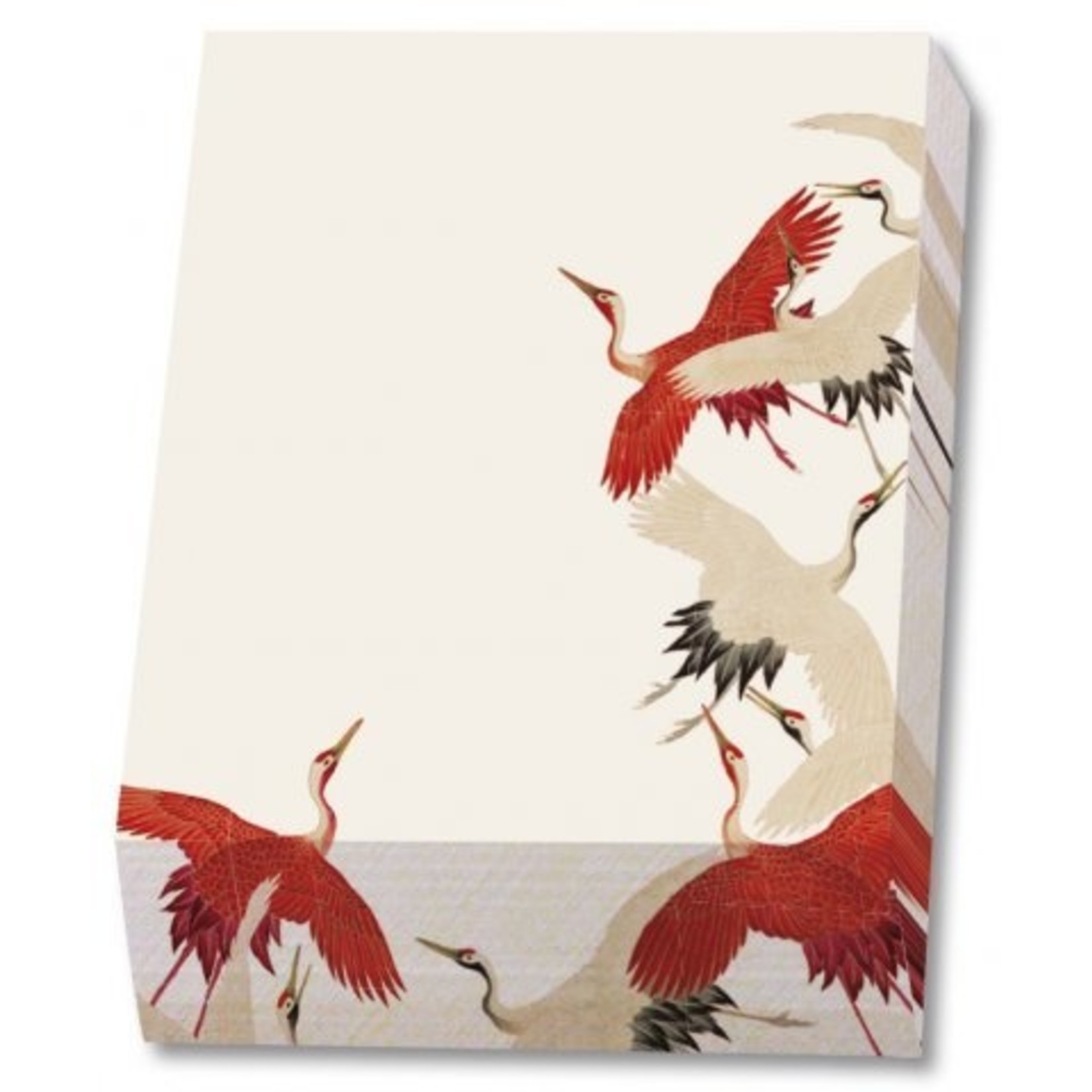 Bekking & Blitz Woman haori with Red and White Cranes