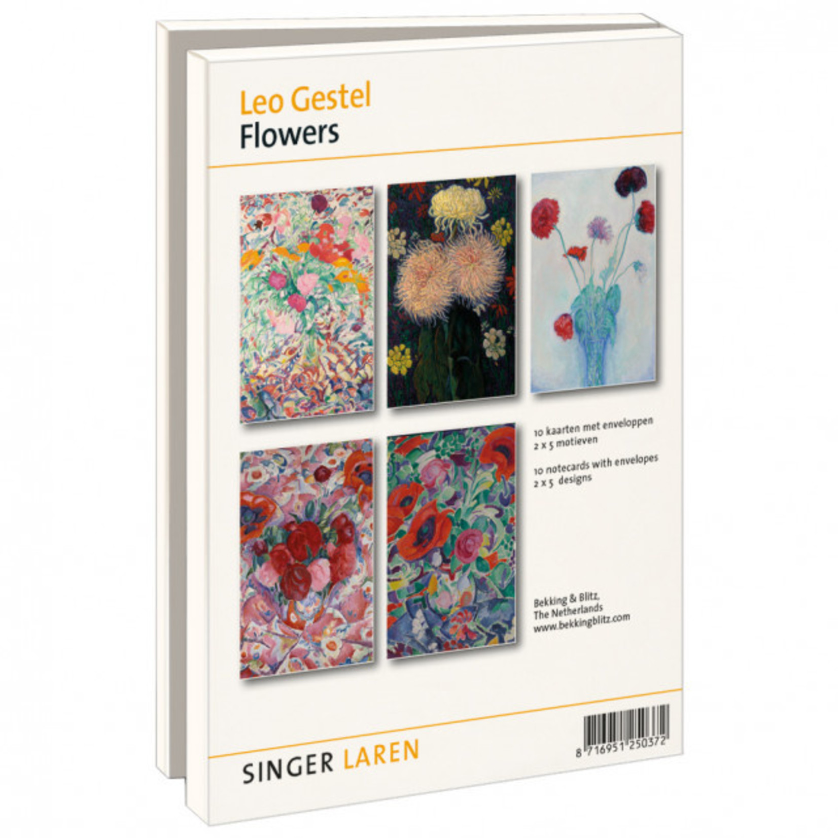 Bekking & Blitz Kaartenmap Leo Gestel Flowers
