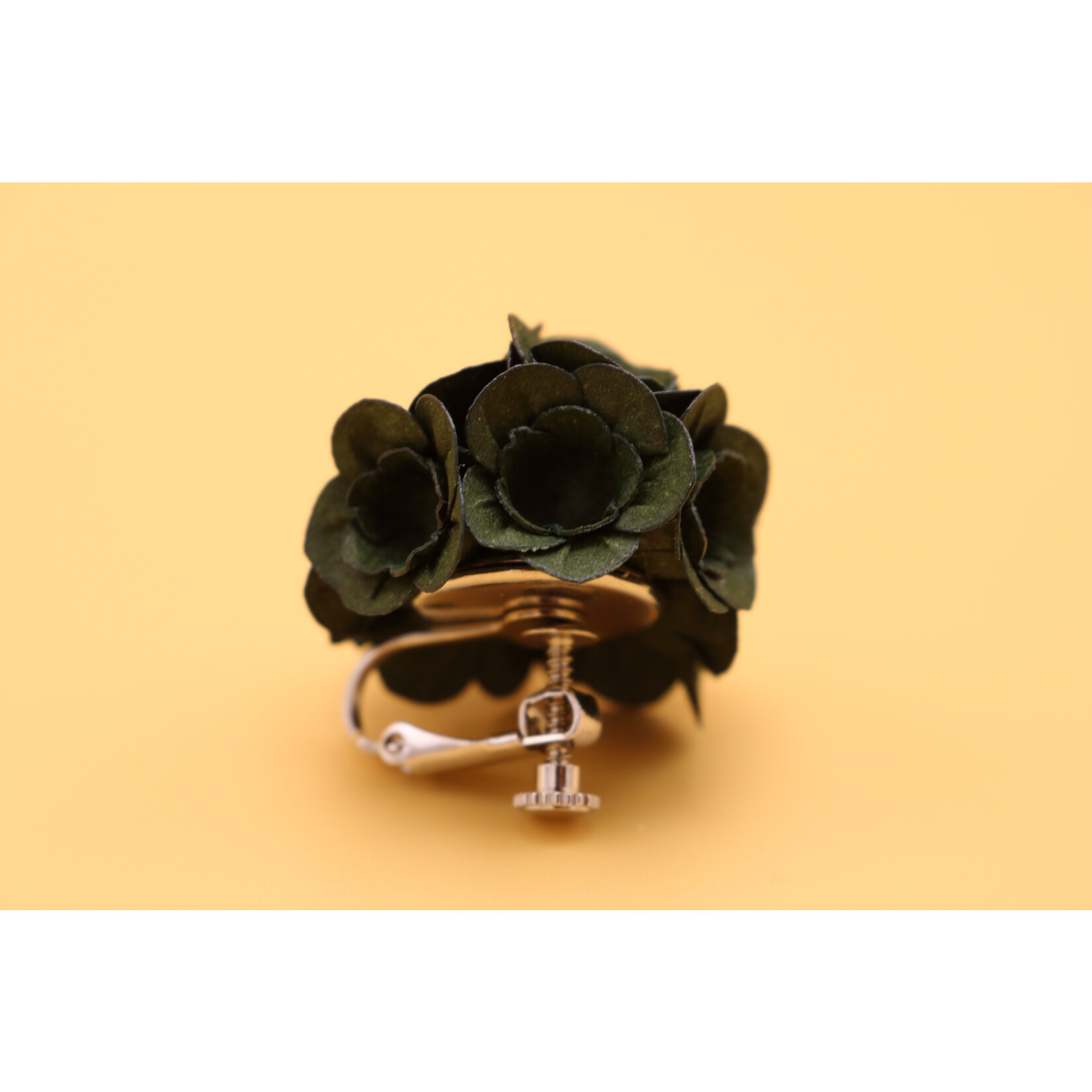 Ayuko Hishikawa Fuji S clip earring