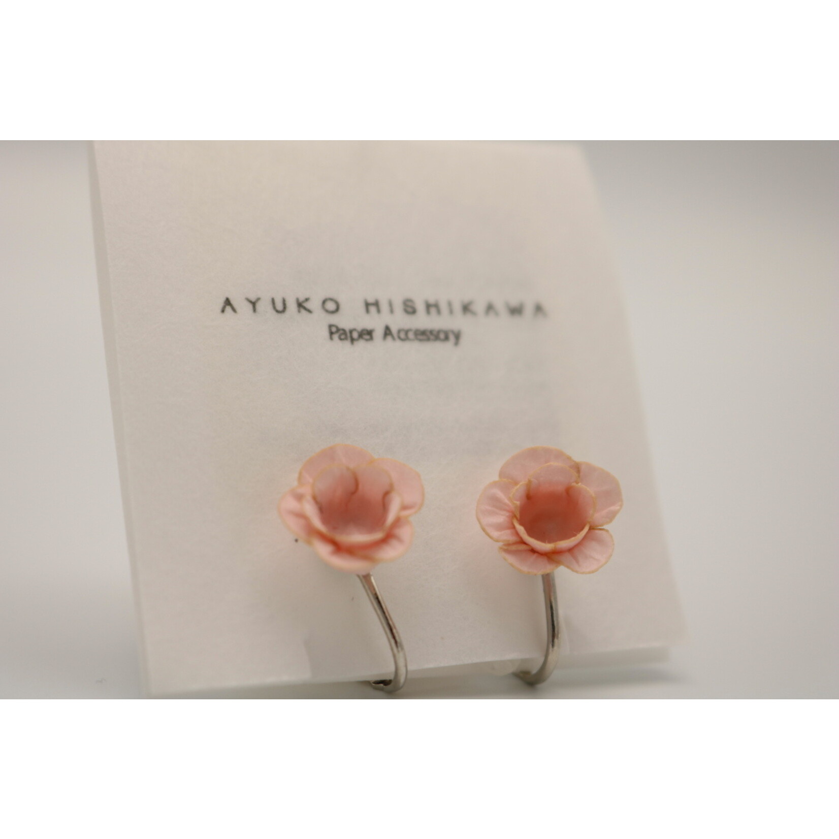 Ayuko Hishikawa Fuji Pair Clip Earrings
