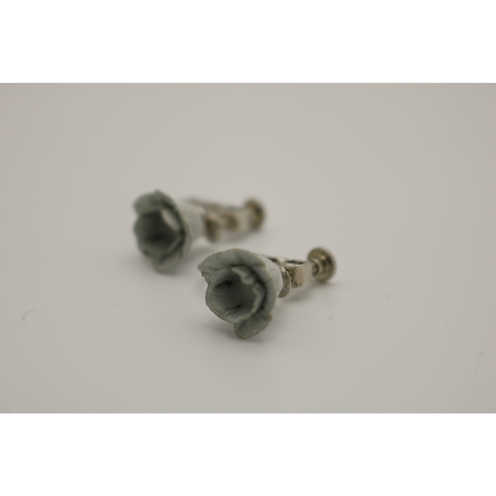 Ayuko Hishikawa Fuji Pair Clip Earrings