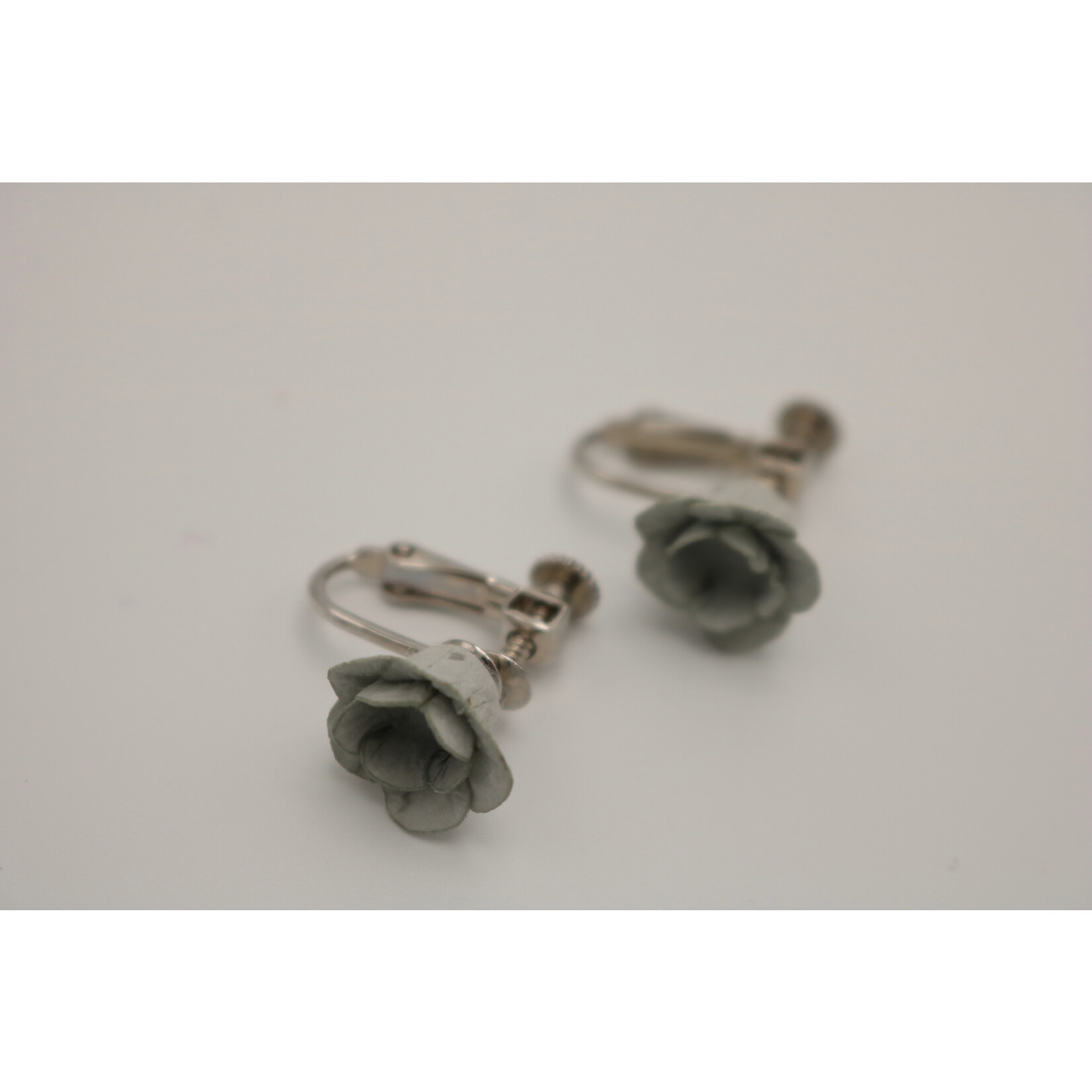 Ayuko Hishikawa Fuji Pair Clip Earrings