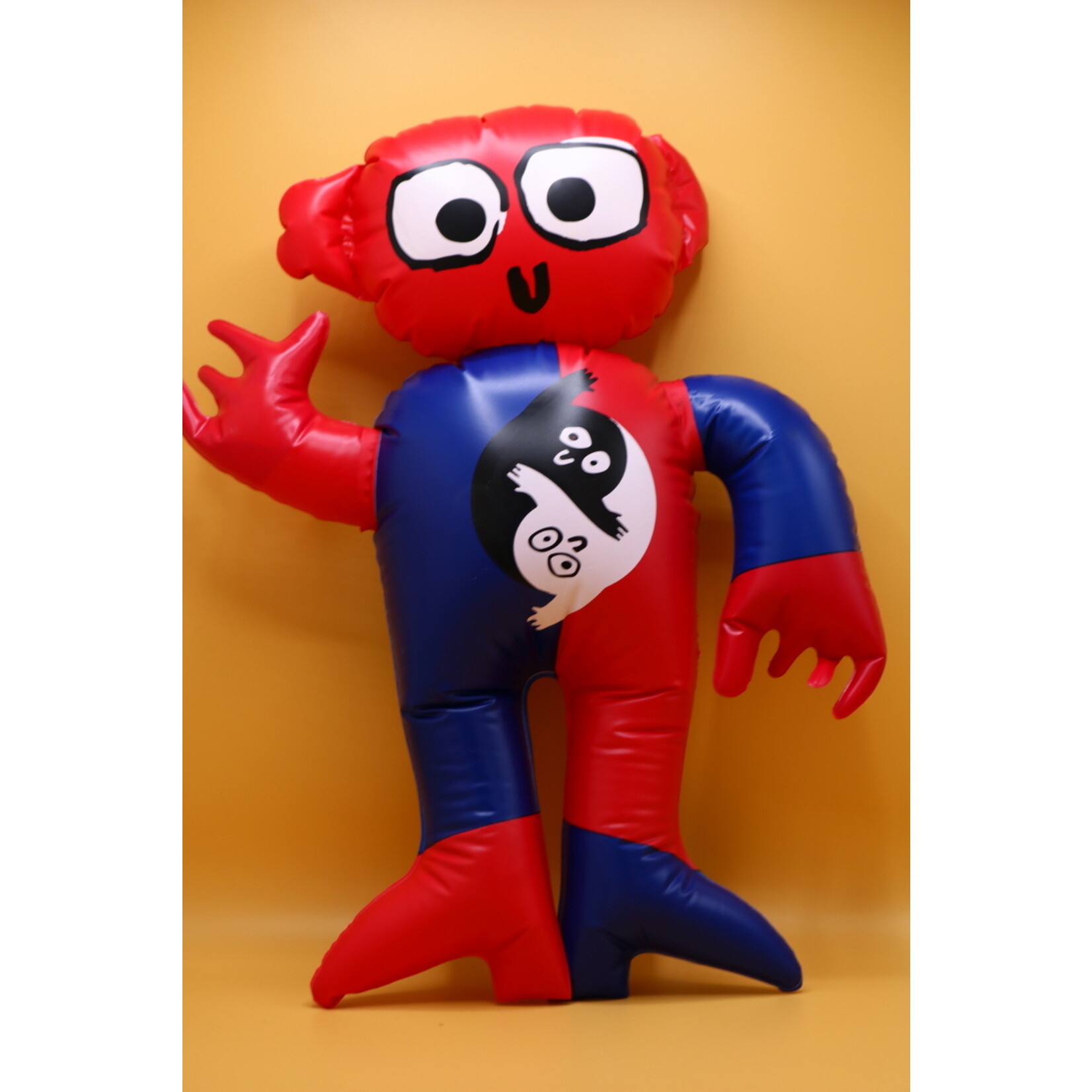 Bas Kosters TV Head Inflatable Art Doll by Bas Kosters