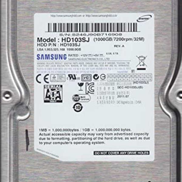 Hd103sj Samsung Hard Disk Tb Samsung 1TB HD103SJ 32MB