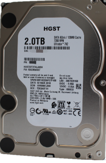 HGST 2TB HUS722T2TALA604 128MB