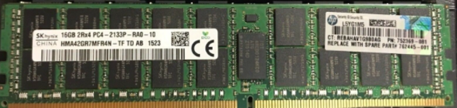SKhynix 16GB DDR4 ECC HMA42GR7MFR4N-TF PN: 752369