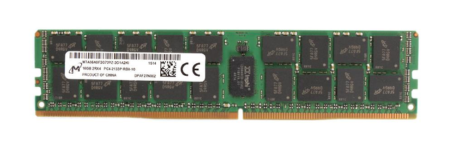 Micron 16GB DDR4 ECC MTA36ASF2G72PZ-2G1A2KI 752369-081 Micron 16GB DDR4 ECC MTA36ASF2G72PZ-2G1A2KI 752369-081