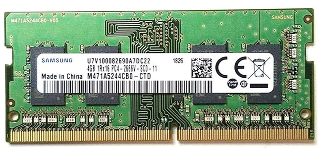 Samsung 4GB DDR4 SODIMM 2666Mhz M471A5244CB0-CTD
