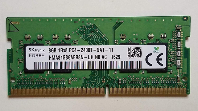 SKhynix 8GB DDR4 SODIMM 2400Mhz HMA81GS6AFR8N-UH