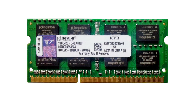 Kingston 4GB DDR3 Sodimm KVR1333D3S9/4GB