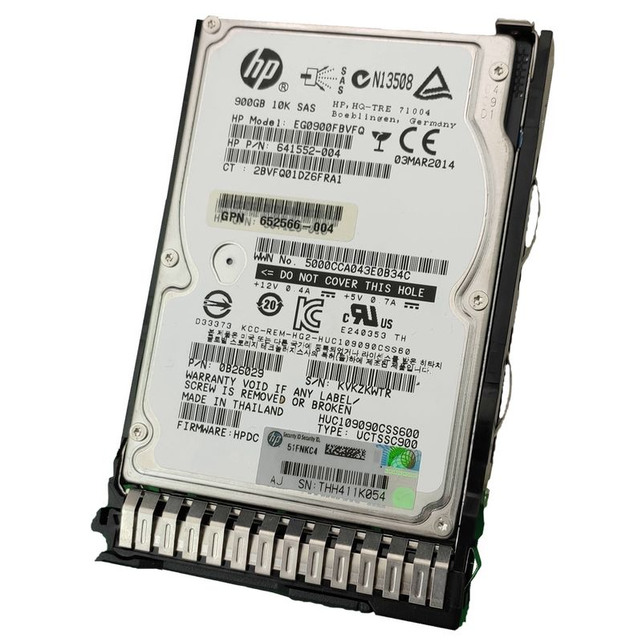 HP 900GB SAS 10K 2.5" HDD EG0900FBVFQ