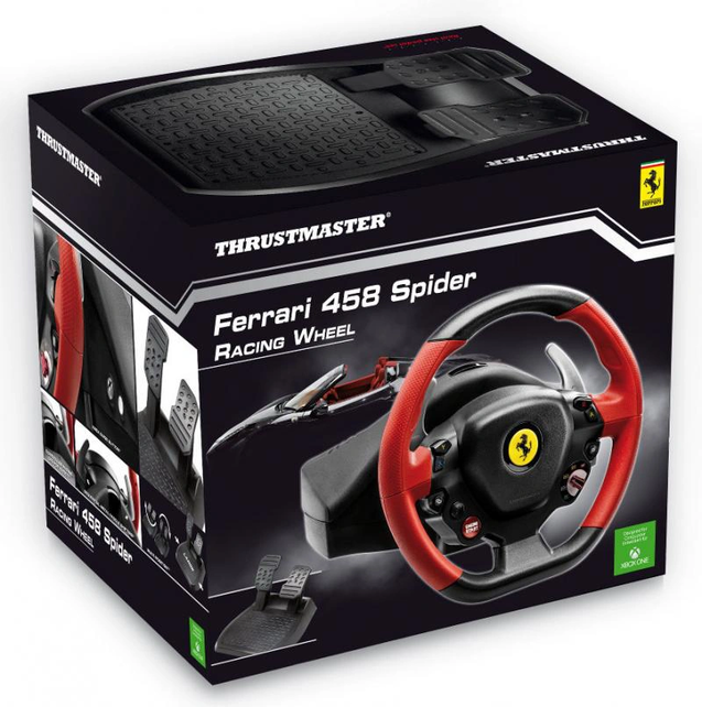 Thrustmaster Ferrari 458 Spider racing wheel Thrustmaster Ferrari 458 Spider racing wheel
