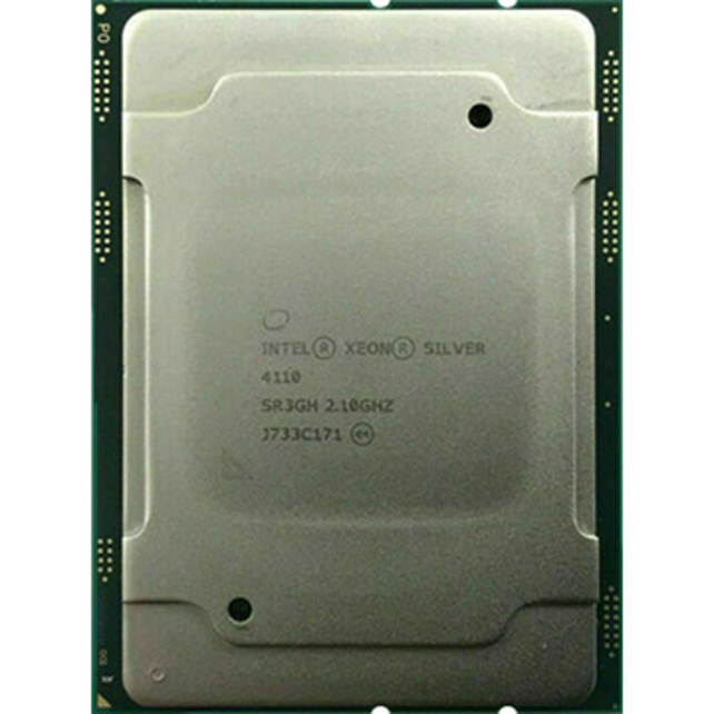 Intel Xeon Silver 4110 8 Cores, 2.1 Ghz Intel Xeon Silver 4110 8 Cores, 2.1 Ghz