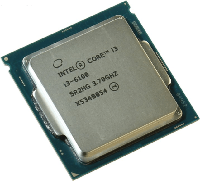 Intel Core i3-6100 Dual Core 3.7 Ghz