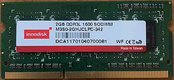 Innodisk 2GB DDR3L SODIMM M3S0-2GHJCLPC-342 Innodisk 2GB DDR3L SODIMM M3S0-2GHJCLPC-342