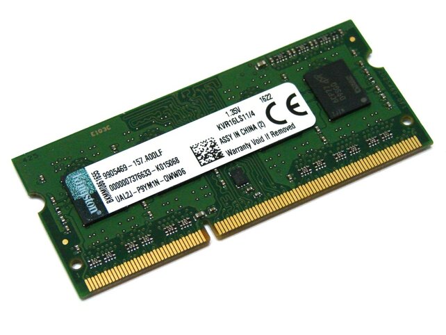 Kingston 4GB DDR3L SODIMM KVR16LS11/4