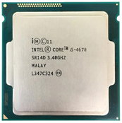 Intel Core i5-4670 4 Cores 3.4 Ghz