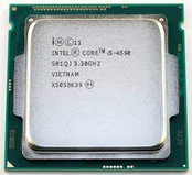 Intel Core i5-4590 4 Cores, 3.3 Ghz