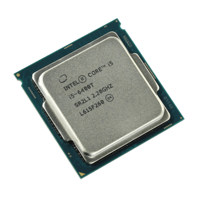 Intel Core i5-6400T 4 Cores, 2.2 Ghz