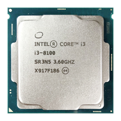 Intel Core i3-8100 4 Cores 3.6 Ghz Intel Core i3-8100 4 Cores 3.6 Ghz