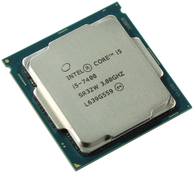 Intel Core i5-7400 4 Cores 3 Ghz Intel Core i5-7400 4 Cores 3 Ghz