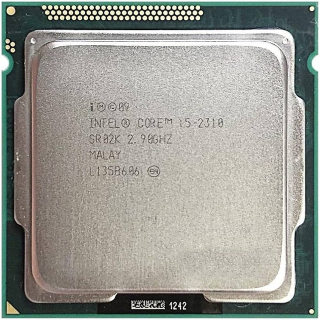 Intel Core i5-2310, 4 Cores, 3.2 Ghz Intel Core i5-2310, 4 Cores, 3.2 Ghz
