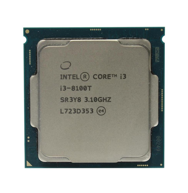 Intel Core i3-8100T, 4 Cores, 3.1 GHz