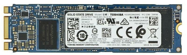 Toshiba 256GB SSD KSG60ZMV256G Toshiba 256GB SSD KSG60ZMV256G