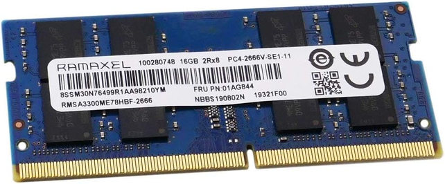 RAMAXEL 16GB DDR4 SO DIMM PC4 2666 100280748