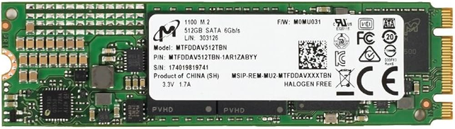 Micron 512GB 1100 M.2 MTFDDAV512TBN