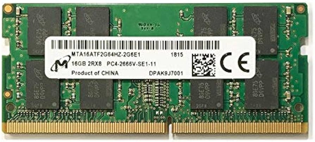Micron 16GB 2666 MTA16ATF2G64HZ-2G6E1 Micron 16GB 2666 MTA16ATF2G64HZ-2G6E1