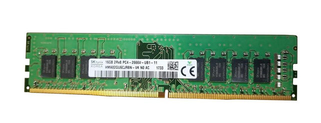 SKhynix 16GB DDR4 HMA82GU6CJR8N-VK 2666Mhz