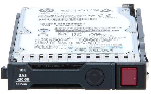 HPE SAS HDD 450GB 10K 2.5" EG0450FBVFM