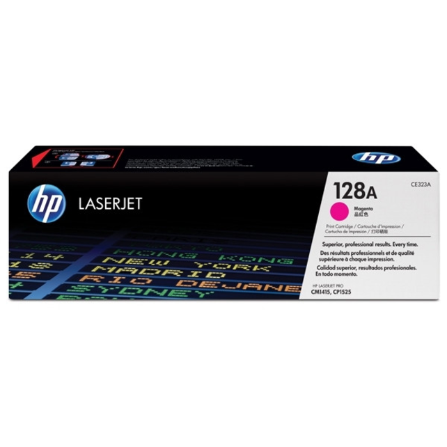 HP 128A  CE323A Magenta