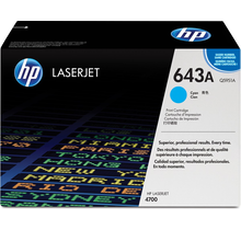Original Toner HP 643A Cyan Q5951A