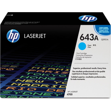Original Toner HP 643A Cyan