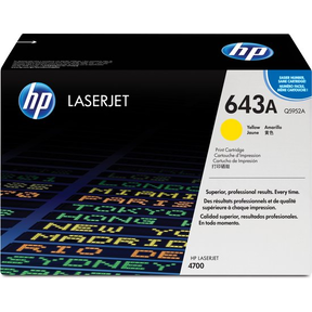 Original Toner HP 643A Geel