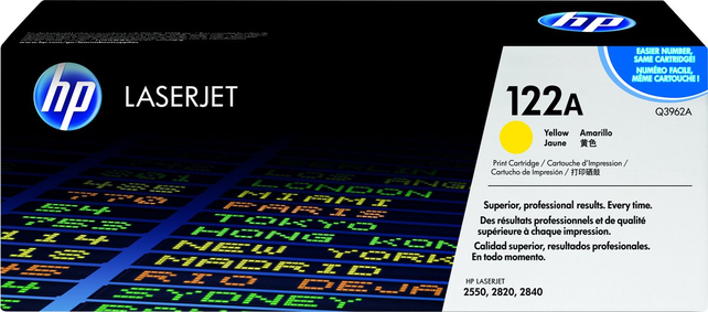 Toner HP 122A Geel  Q3962A