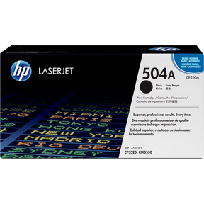 HP Toner 504A Zwart