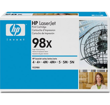 HP Toner 98X Zwart 92298X (Hoge Capaciteit)