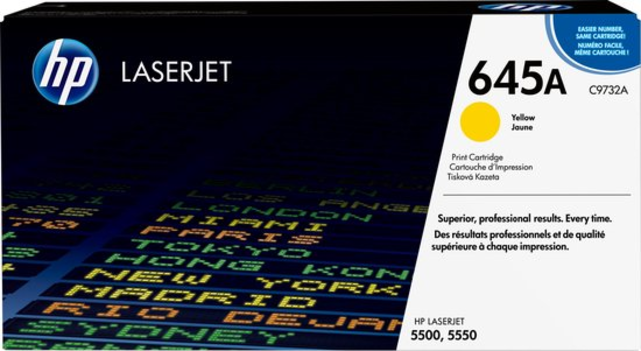 Toner HP 645A Geel C9732A