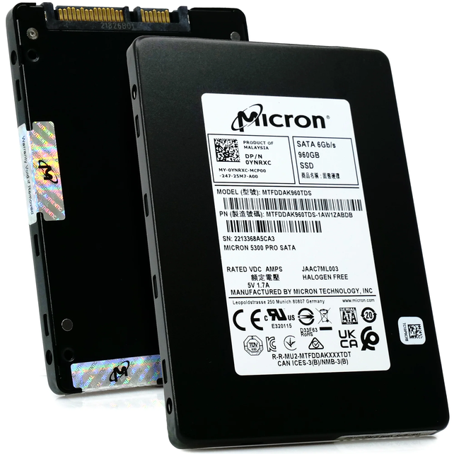 Micron 960 GB ThinkSystem 4XB7A17089 Micron 960 GB ThinkSystem 4XB7A17089
